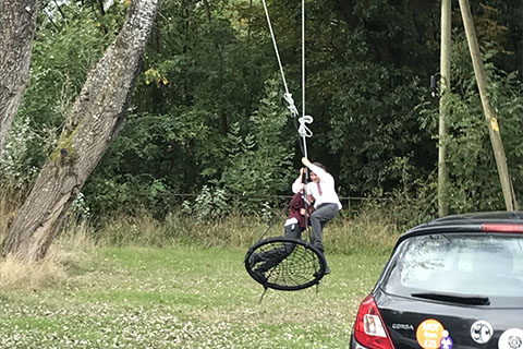 Kids/adults tree swing